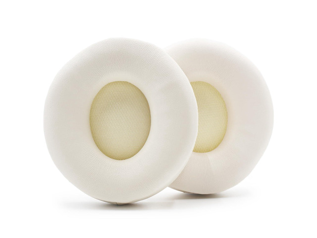 Replacement Earpads for Beats Solo Pro Wireless Headphones - White Solo Pro Ear Pads Replacement, Protein Leather Soft Memory Foam Ear Cushion...