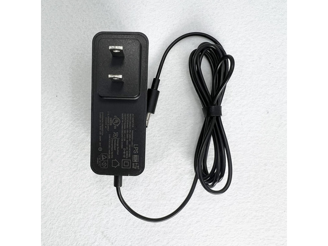 20V 1.5A Power Cord for Lenovo Smart Clock Lenovo Smart Display AC Power Supply Adapter Charger for SA18C47124/SA18C72851/SA18C57982, Black