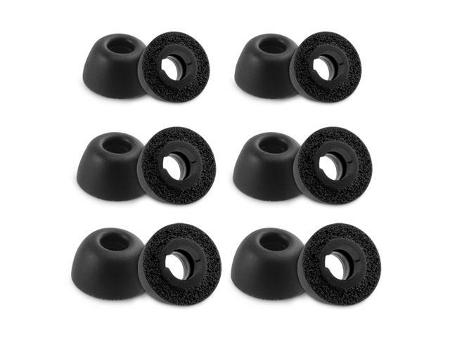 Replacement Foam Eartips for JBL Tune Buds/JBL Vibe Buds, 6Pairs Compatible with JBL Live Free 2, JBL Live Pro 2, JBL Live Beam 3, JBL Tour Pro...