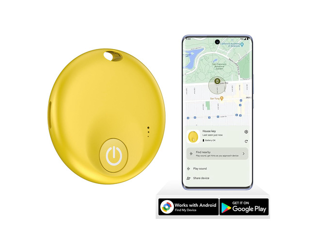 2025Upgraded Air Tracker for Android Phone,Anriod Tag for Google Find My Device APP (Find Hub), Finder for Suitcase,Backpack,Purse,Keys,...