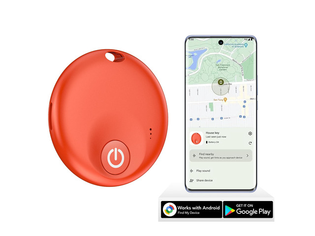 2025Upgraded Air Tracker for Android Phone,Anriod Tag for Google Find My Device APP (Find Hub), Finder for Suitcase,Backpack,Purse,Keys,...