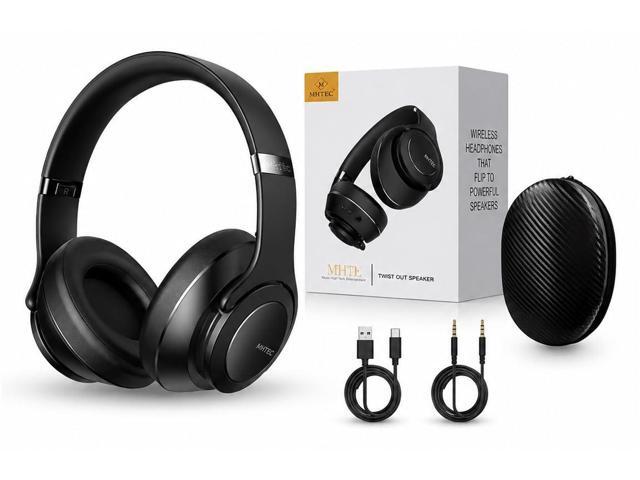 2-in-1 Bluetooth Headphones & Wireless Speaker, Bluetooth 5.3 Over Ear Headphones with Microphone, TF Card Playback, Dual 40mm Drivers, 3 EQ Modes,...