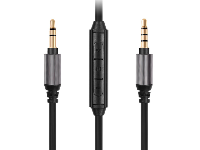 WH-1000XM5 Audio Cable Compatible with Sony WH-1000XM4/XM3 MDR-1AM2 Technica ATH-M50xBT ATH-ANC7B Headphones,in-line mic Control Extension Aux Cord...