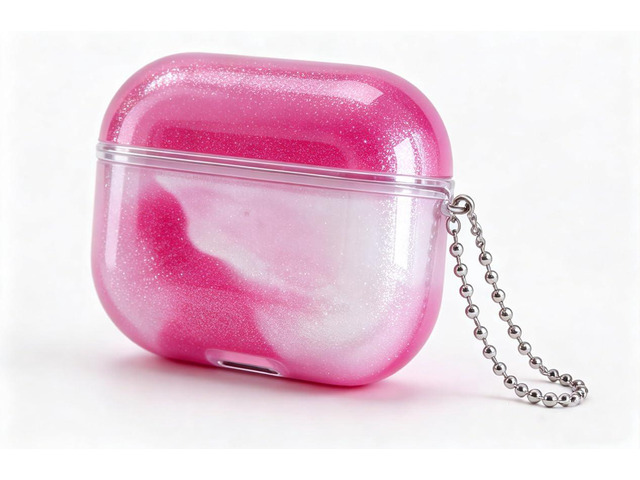 for AirPods 4 Case Quicksand Liquid Glow Sand Case Luxury Glow in The Darkness Noctiluncent Liquid Luminous Protective Cover with Keychain for Men...