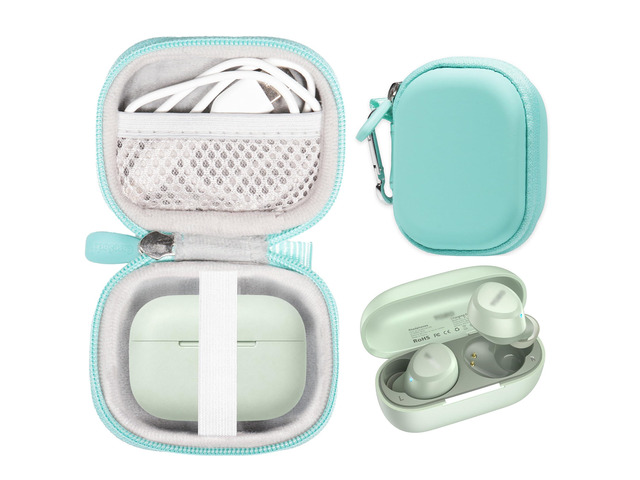 Case for TOZO A1 Mini Wireless Earbuds Bluetooth 5.3 in Ear Light-Weight Headphones (Mint)