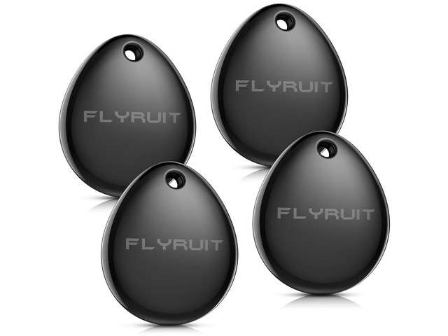 Air Tracker Tags-4 Pack for Apple Find My, iOS Only, Official MFi Certified Smart Bluetooth Key Finder, Tracking Device for Iphone, Mini Finder...