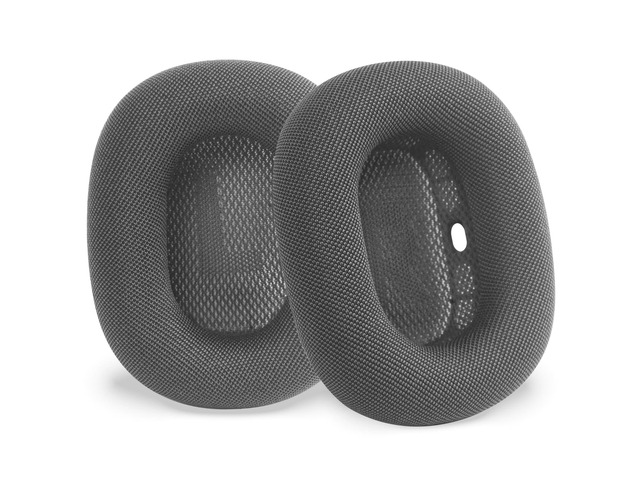 Ear Cushions Earpads for AirPods Max 1 & 2, Space Gray Upgraded Super Magnetic Snap, Mesh Fabric, Simple Quick Install, Noise Isolation, Enhanced...