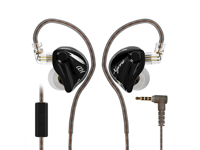 Xyrra Dual Driver in-Ear Monitor Headphones,1DD+1BD HiFi IEM Earphones,Wired Gaming Earbuds for Gamers Musicians