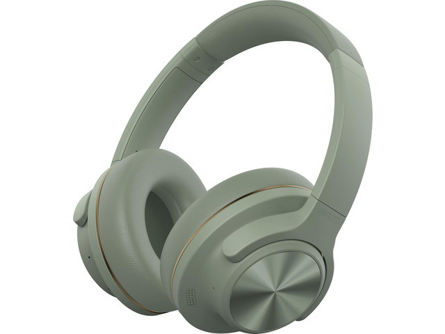 WA-V1 High-Resolution Wireless Headphones with Adaptive Hybrid Noise Cancelling Up to 120 Hours Playback Superior Sound Quality and Comfort ...