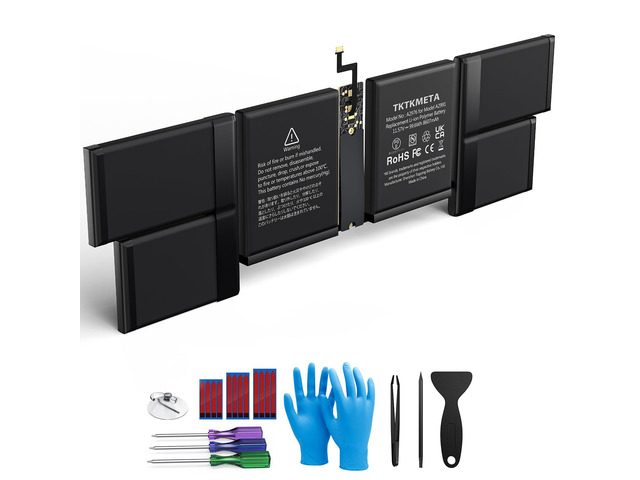 A2991 Replacement Battery for 16-inch MacBook Pro A2976 Laotop Battery M3 Pro (end of 2023) EMC 8408 Li-ion Polymer [11.57V 99.6Wh 8607mAh]