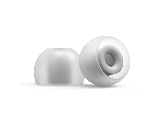 T-APB Silicone IEM Eartips, Treble & Bass Enhance Earphone Cap (L) Earphone Replacement Ear Pads with Patented Air Pressure Balance Structure,...