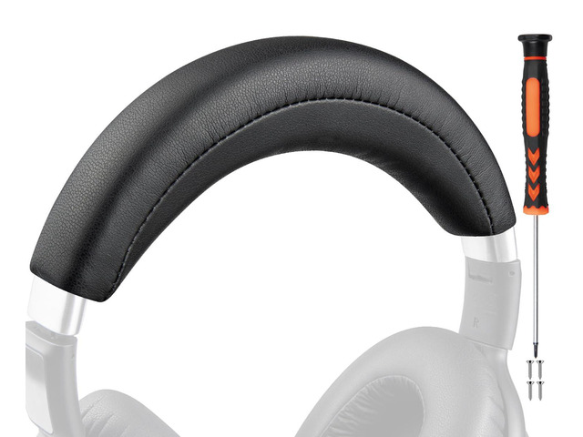 Headband for Sennheiser PXC550/PXC550II, EPOS Adapt 660 Headsets, Replacement Headstrap Pad Repair Part - Black