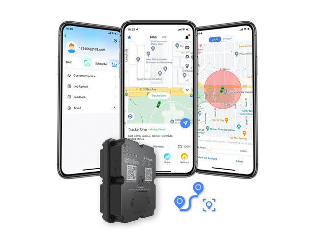 4G GPS Tracker for Vehicles Long Battery Life up to 7 Month, Geo-Fence Unlimited Distance, Real Time Tracking, Car Tracker Device Hidden Tracking...