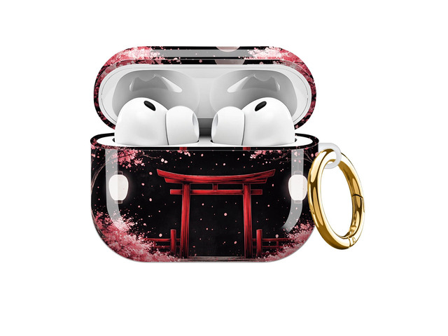 Compatible with AirPods Pro 3rd Generation Case (2025), Soft Cute TPU Drop Protective Shockproof Cover AirPods Pro 3 Case Accessories with Gold...