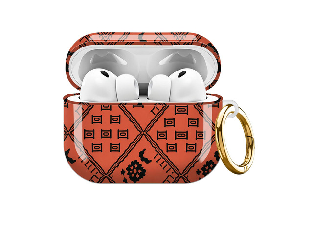 Compatible with AirPods Pro 3rd Generation Case (2025), Soft Cute TPU Drop Protective Shockproof Cover AirPods Pro 3 Case Accessories with Gold...
