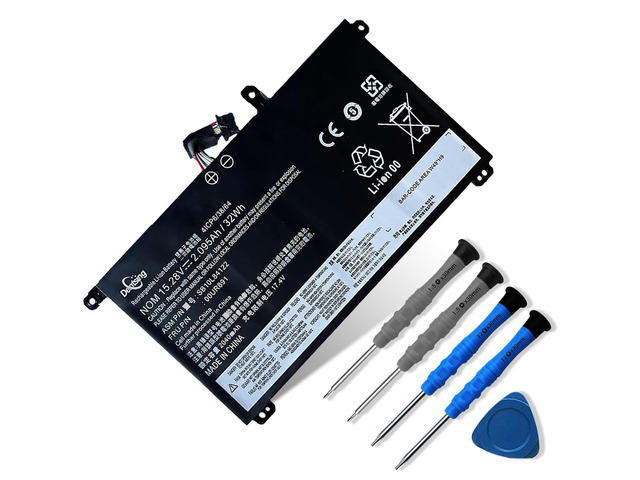 00UR891 01AV493 Laptop Battery Replace for Lenovo ThinkPad T570 T580 P51S P52S Series Notebook 00UR890 00UR892 SB10L84121 SB10L84122 SB10L84123...
