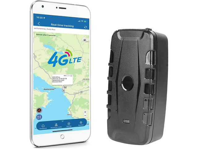 Car GPS Tracker for Vehicles Long Battery Life 20000mAh Tracker Device Real-Time and Precise Location Tracking Device Magnetic Waterproof Multiple...