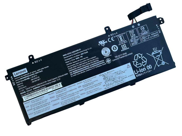 LE NO VO L18C3P71 L18C3P72 L18L3P73 L18M3P73 L18M3P74 11.52V 51Wh 3-Cell Li-ion Battery Use For LENOVO ThinkPad Personal computer T490,T495, P43S,...