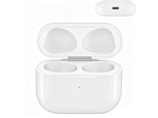 Wireless Charging Replacement Charging Case for AirPods Pro 3rd Gen USB-C Port Fast Charging, Bluetooth Touch Sensing Pairing, Only Compatible...