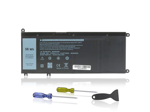 56WH 33YDH Laptop Battery for Dell Inspiron 17 7000 G3 G5 G7 Compatible with 7778 7779 7786 7773 7577 3579 3779 5587 7588, Compatible with...