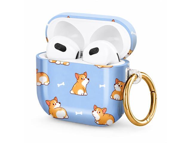 Hard Case Compatible with AirPod 4 2024, Shockproof Protective Cover for Airpod 4th Generation with Gold Ring Keychain, Cute Aesthetic Design for... Hard Case Compatible with AirPod 4 2024, Shockproof Protective Cover for Airpod 4th Generation with Gold Ring Keychain, Cute Aesthetic Design for...