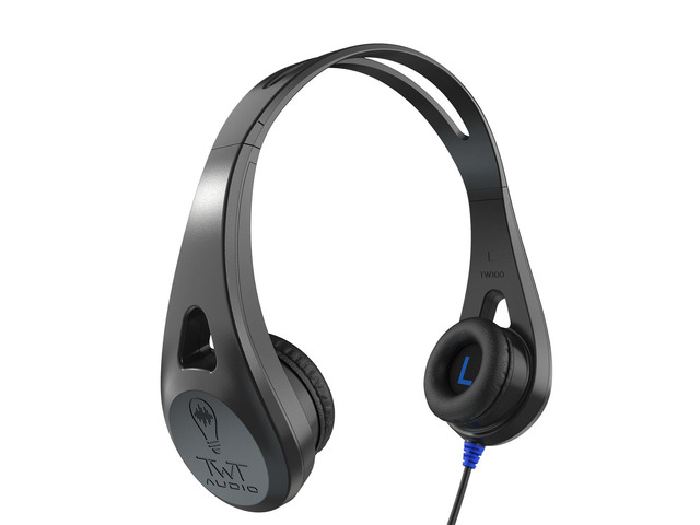 TWT Audio Ergo TW102 Premium On-Ear Headphone - USB-A Connection Wired Headphones, Durable, For Classrooms, School, Students, Teachers, Universal...