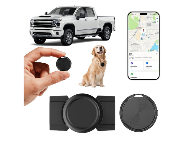 Tracker for Vehicles, Car Tracker Device Hidden for Vehicles Magnetic, Waterproof, Real-Time Android Airtag Tracking for Pets/Car/Kids, Works...