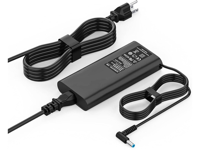 135W Laptop Charger Compatible with HP Spectre x360 15 16 2-in-1, Omen 15 17 AC Adapter, Pavilion Gaming 15 17 15-ec0013dx 15-ec0751ms L15534-001...