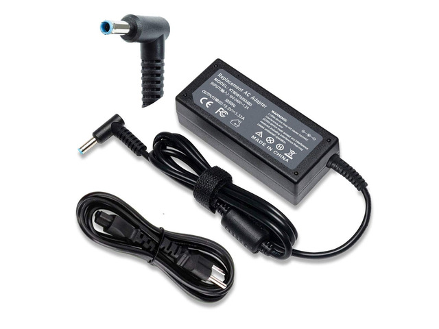 65W 19.5V 3.33A AC Charger Compatible with HP 15-F039WM 15-F009WM 15-F023WM, Chromebook 14-q010nr, Pavilion 15-N000 Notebook, ProBook 430 440 450...