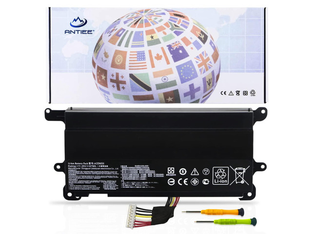 A32N1511 67Wh Laptop Battery Replacement for ASUS ROG G752 G752V G752VL G752VT G752VM G752VY G752VS GFX72J GFX72VT GFX72VL6700 GFX72VY6820...