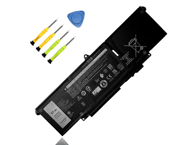 66DWX Replacement Battery for Dell Latitude 7340 7350 7440 7450 7640 7650 Type P126F P174G P175G P176G P178G P179G Series FH97R WW8N8 0HYH8...