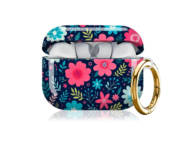 Compatible with AirPod Pro 3rd Generation Case 2025,Fashion Protective Cover with Keychain, Anti-Scratch, Drop Protection,Shockproof Cover for...