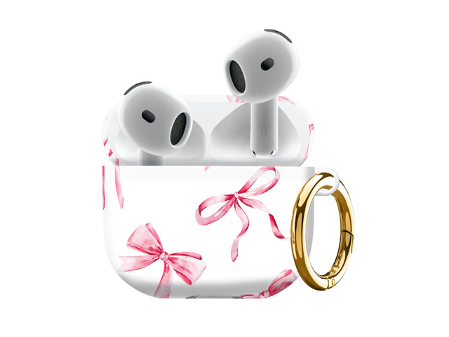 Compatiable with AirPod 4 Protective Case 2024, Soft Protective Case with Keychain for Women,Cute Shockproof Charging Case Cover for AirPod...