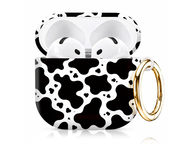 Compatiable with AirPod 4 Protective Case 2024, Soft Protective Case with Keychain for Women,Cute& Sleek Design Shockproof Charging Case Cover for...