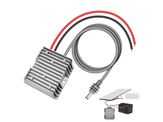 12V to 57V 4.5A Boost Converter with DC Male Plug Cable Step-up Converter for Starlink Router