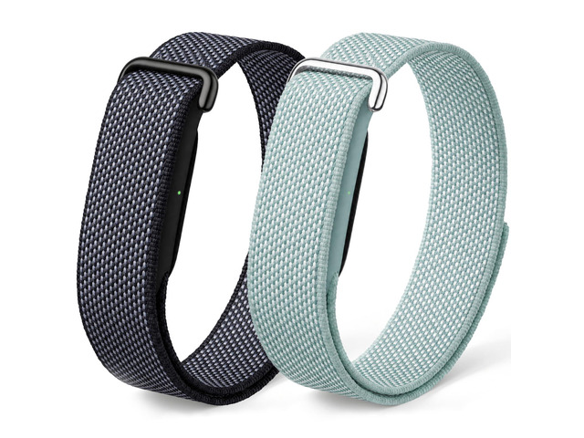 2 Pack Nylon Sport Band Compatible with Google Fitbit Air Hook & Loop Adjustable Bands Only for Fit Bit Air, Breathable Replacement Straps for...