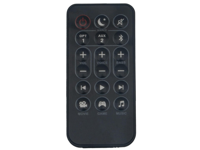 Replacement Soundbar Remote Control fit for Polk Signa Solo Sound Bar RE9220-1 RE92201 RTRE92201 S21-021 fit for Polk Audio Signa Solo SIGNASOLO...