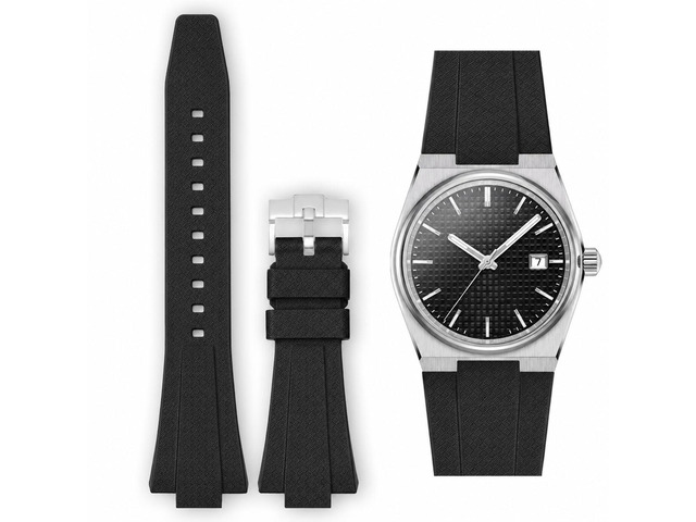 Quick Release Rubber Strap for PRX Watch 40mm 35mm FKM Replacement Band for PRX Series Powermatic 8011mm/12mm