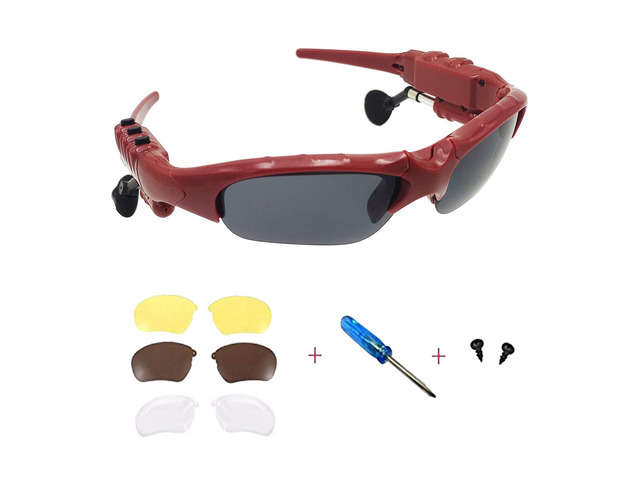 Wireless Bluetooth Sunglasses Anti-ray Stereo 5.1 Music Bluetooth Headphones for Women Support Both Headset and Hands-free for All Kinds of Cell...