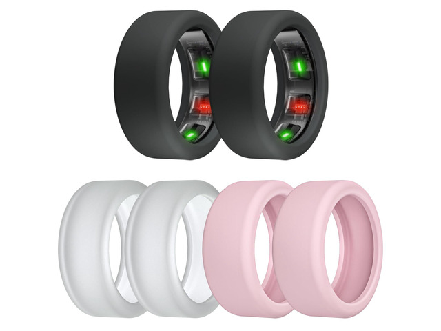 4/6 Pack Ring Cover for RingConn Gen 3/2/1 Elastic Silicone Ring Protector for RingConn Gen 2 Air Working Out Accessories Men Women