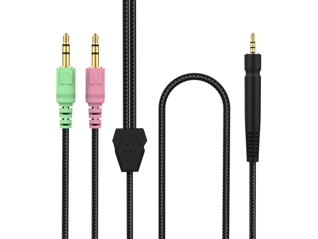 GSP 600 Cable Compatible with Sennheiser GSP 670, GSP 600, GSP 500, GSP 350, PC 373D, Game One, Game Zero Gaming Headset, 6.6ft