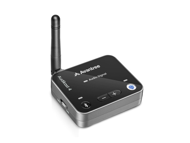 Audikast 4T - Auracast TV Transmitter for Selected Hearing Aids For selected Auracast hearing aids and headphones, with Bluetooth 5.4, aptX...