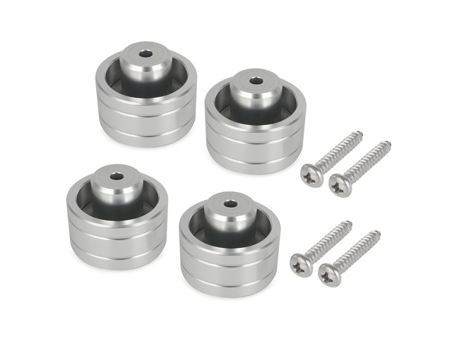 Turntable Isolation Feet for Pioneer PL-512 PL-514 4 Pack Fits PL-516 PL-518 PL-540 And PL-560, Aluminum Construction, Anti-Vibration Design,...