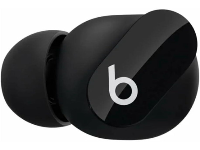 Single Left Ear Bud Replacement for Beats Studio Bud (NOT for Bud+) (Black)