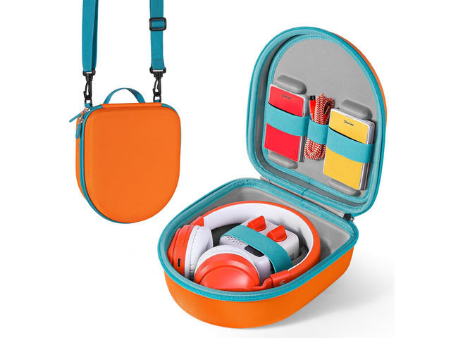 Hard Travel Case Compatible with Yoto Mini Kids Audio Music Player & Headphones, Carrying Case with Adjustable Shoulder Strap Holds Yoto Mini (2024...