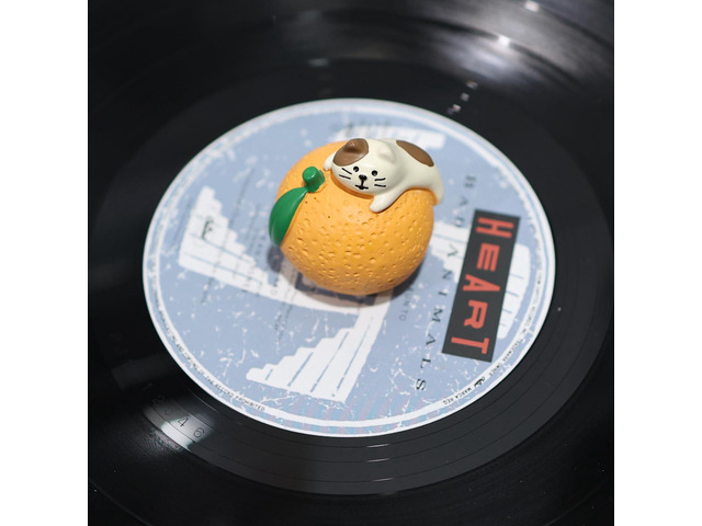 Record Player Decor Cartoon Turntable Accessory for Vibration Damping LP Decoration Turntable Weight Clamp (Style B)