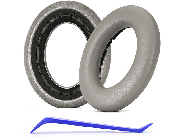 Replacement EarPads Ear Cushions Compatible with Sennheiser Accentum/Accentum Plus Wireless Headphones,Softer Leather and Noise Isolation Foam (Gold)