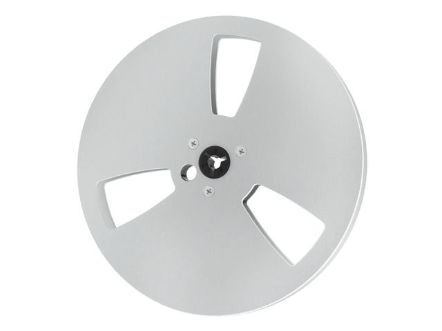 7 Inch Empty Tape Reel, 1/4 Inch Aluminum Takeup Reel Aircraft-grade aluminum construction with CNC machining and 3-hole design for Pioneer, Akai...
