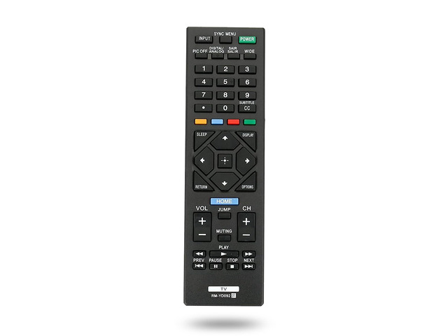 RM-YD092 Replacement Remote Control for Sony LCD LED HDTV TV 32R400A KDL-32R300B KDL-32R300C KDL-40R450A KDL-46R453A KDL-46R450A KDL-46R453A...