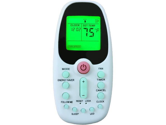 Replacement Remote Control for Arctic King Midea Comfort-aire Window Air Conditioner R09B/BGE R09B/BGCE R09C/BGCE R06/BGE KSTAT12-1A...